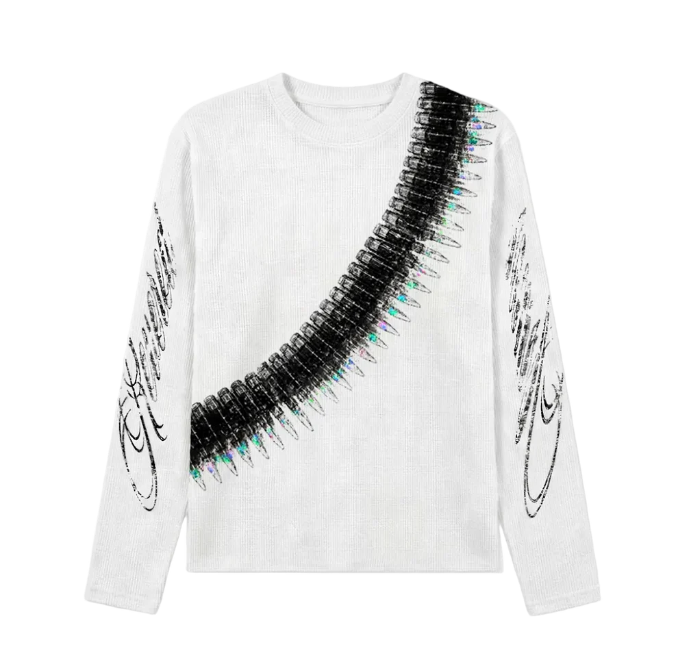 SPIKE ARC ICE BOXY WAFFLE T-SHIRT (COMING SOON)